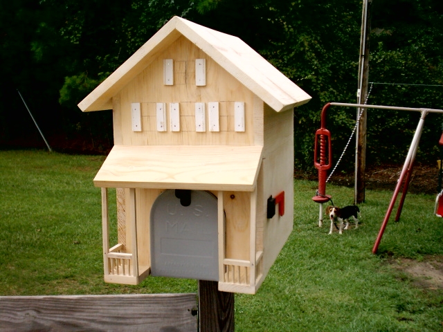 Paint your own house mailbox